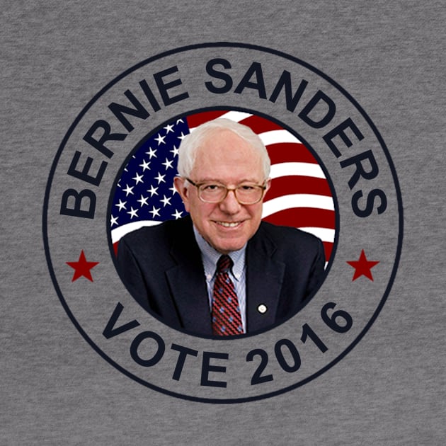 Bernie Sanders US Flag by ESDesign